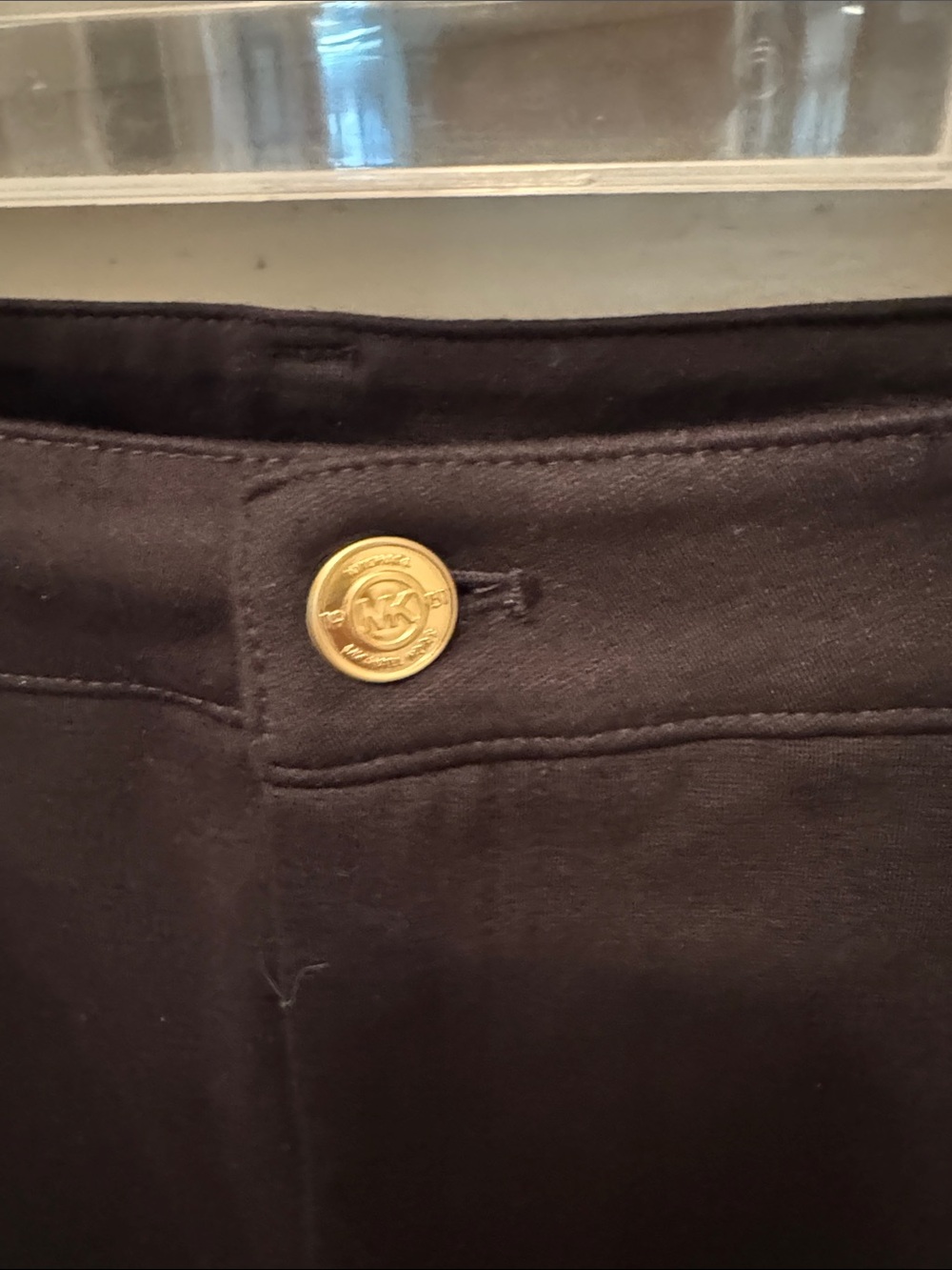Michael Kors Black Slim Women's Trousers - Picture 7 of 7